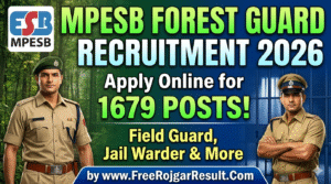 MPESB Forest Guard Recruitment 2026